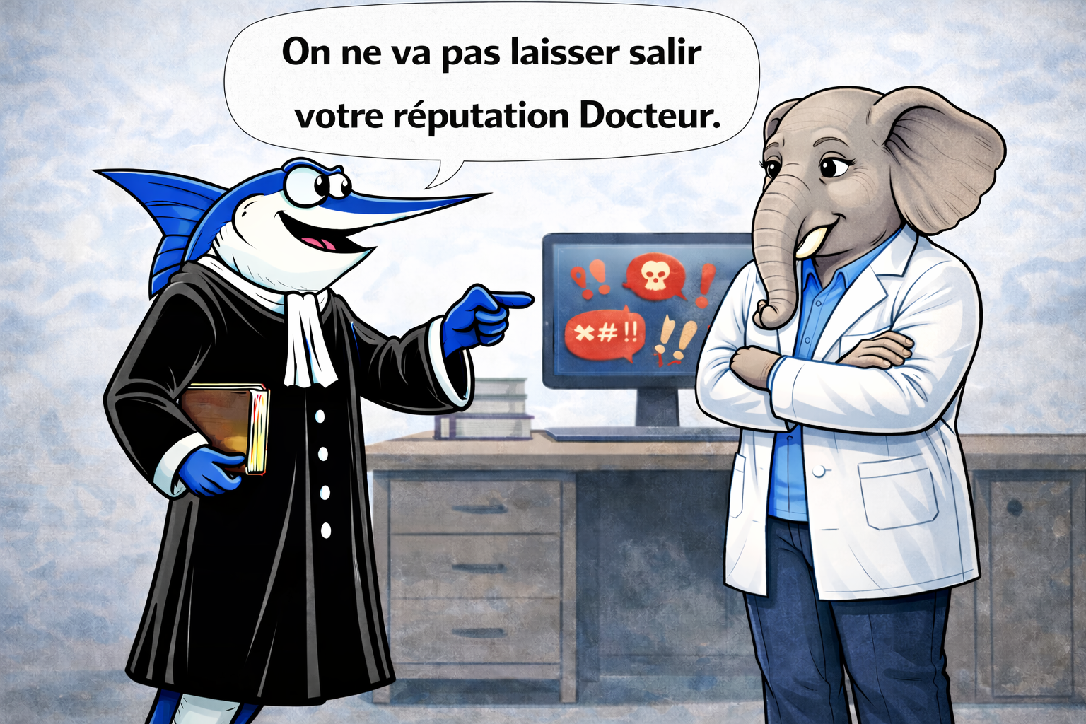 Avis Google : une accusation infondée d’erreur de diagnostic constitue une diffamation