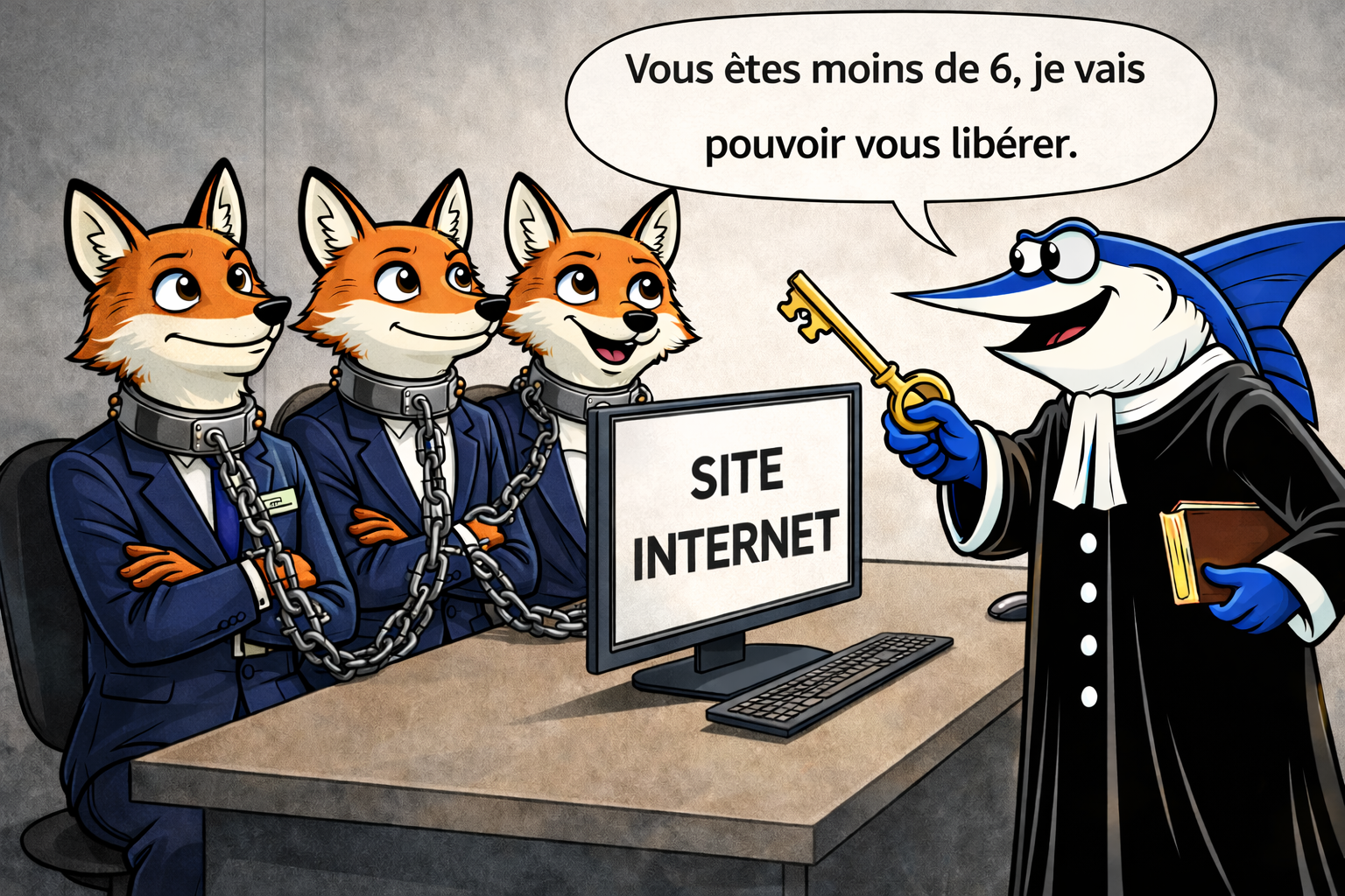 Professionnel de moins de 6 salariés : nullité du contrat de location de site internet